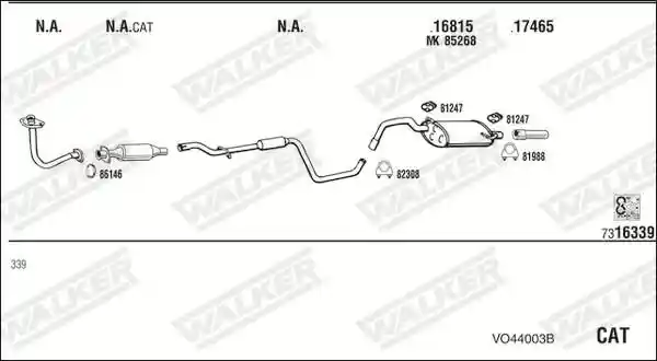 WALKER VO44003B