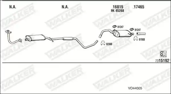 WALKER VO44005