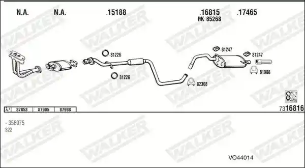 WALKER VO44014