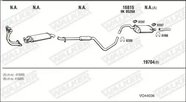 WALKER VO44036
