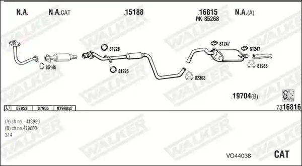 WALKER VO44038