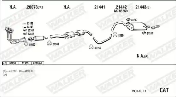 WALKER VO44071