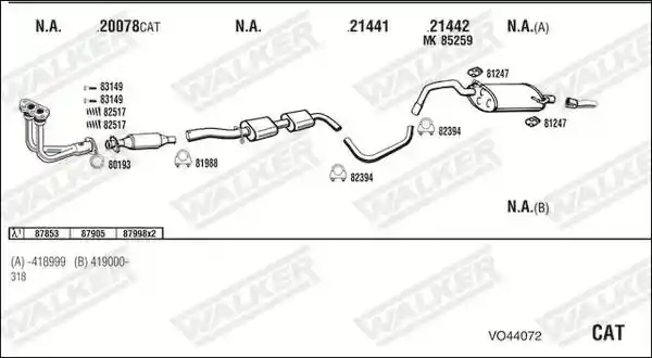 WALKER VO44072