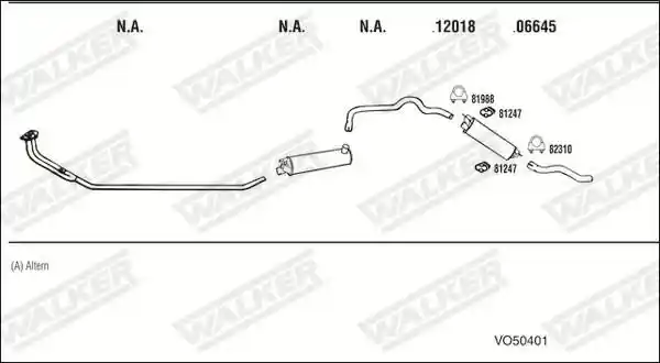 WALKER VO50401