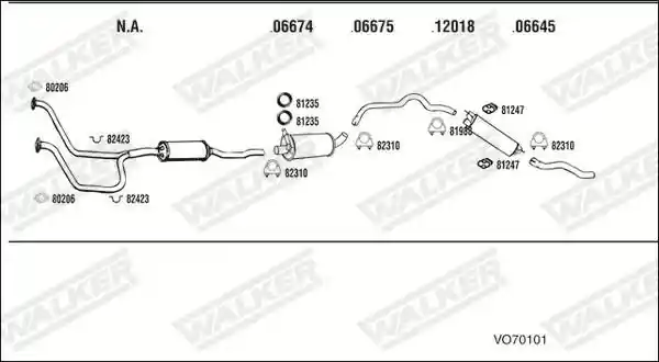 WALKER VO70101