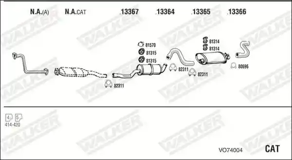 WALKER VO74004