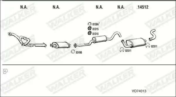 WALKER VO74013