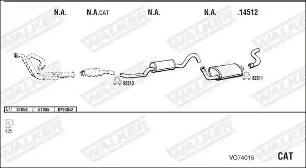 WALKER VO74015
