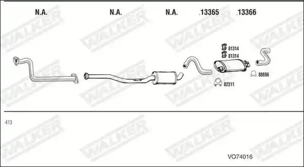 WALKER VO74016