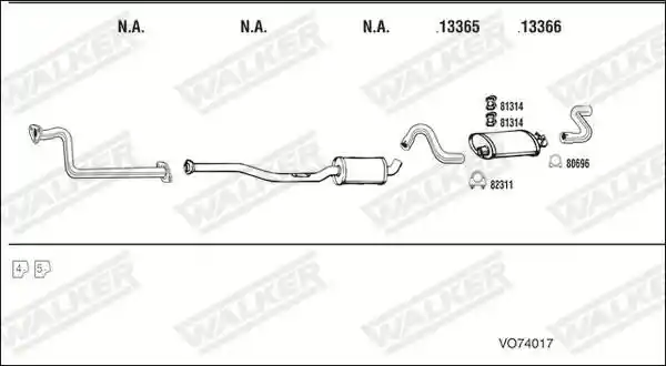 WALKER VO74017