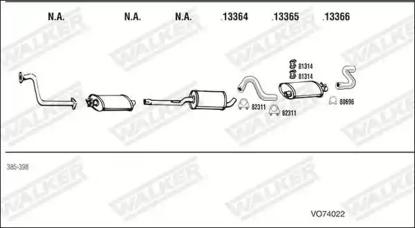 WALKER VO74022