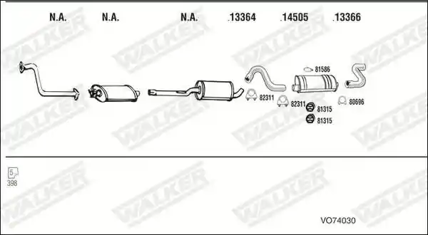WALKER VO74030