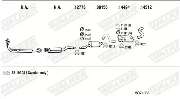 WALKER VO74036