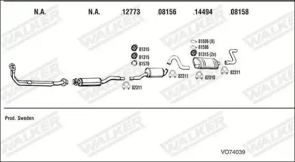 WALKER VO74039