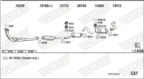 WALKER VO74045