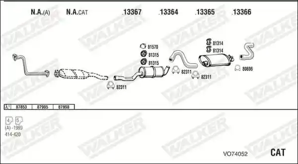 WALKER VO74052