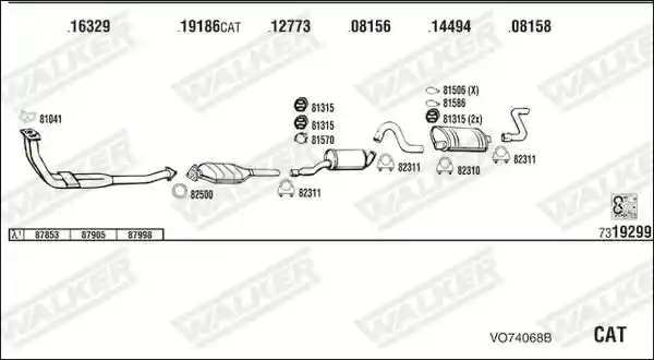 WALKER VO74068B