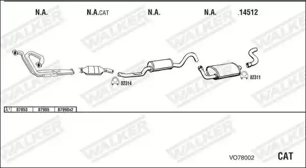 WALKER VO78002