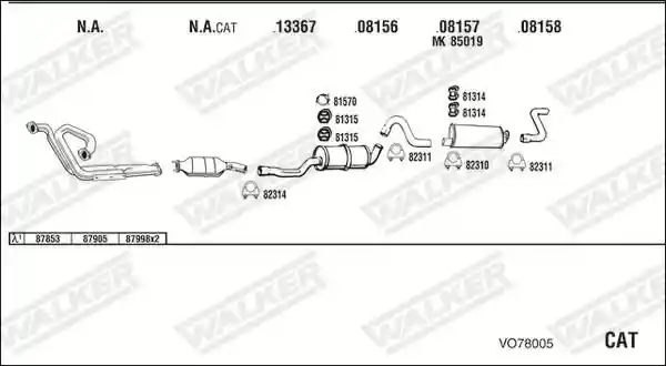 WALKER VO78005