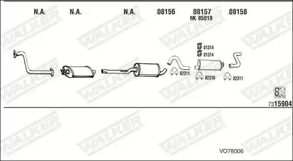 WALKER VO78006