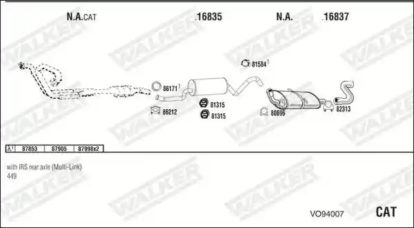 WALKER VO94007