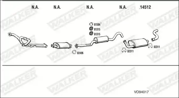 WALKER VO94017