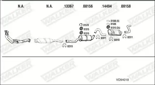 WALKER VO94018