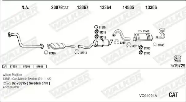 WALKER VO94024A