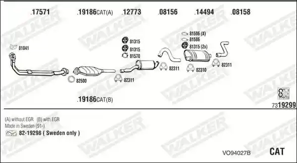 WALKER VO94027B