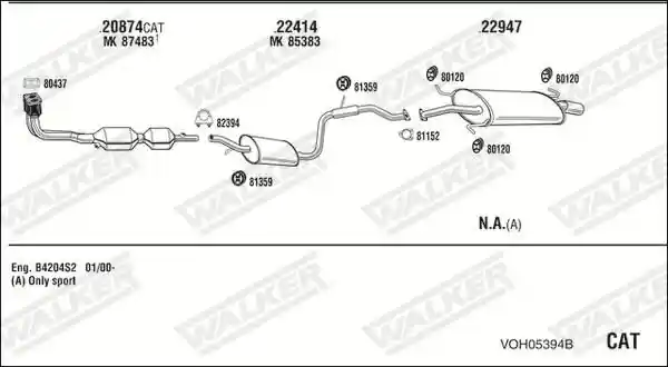 WALKER VOH05394B