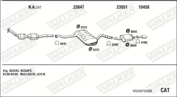 WALKER VOH07258B