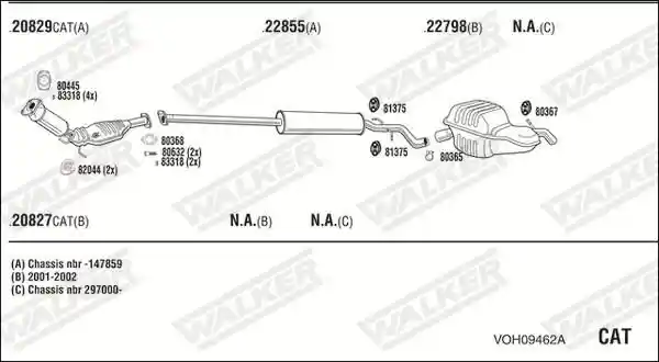 WALKER VOH09462A
