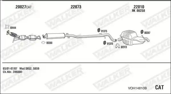 WALKER VOH14810B