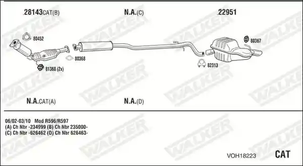 WALKER VOH18223