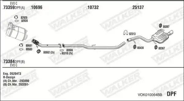 WALKER VOK010064BB
