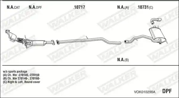 WALKER VOK010290A