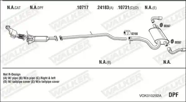 WALKER VOK010292A
