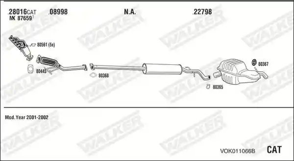 WALKER VOK011066B