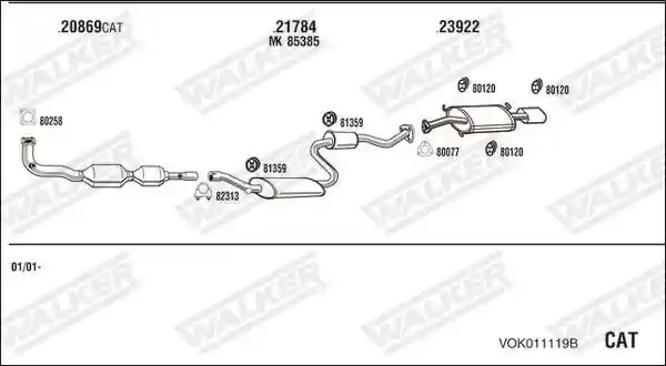 WALKER VOK011119B
