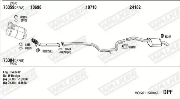 WALKER VOK011508AA