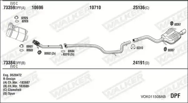 WALKER VOK011508AB