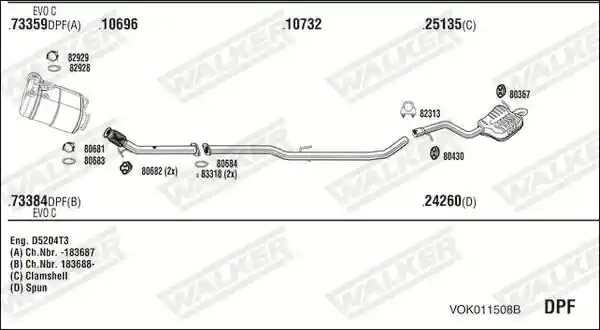 WALKER VOK011508B