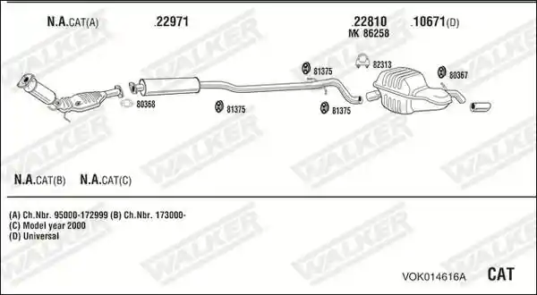 WALKER VOK014616A