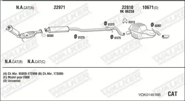 WALKER VOK014616B