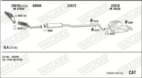 WALKER VOK014811A