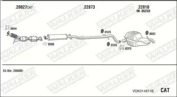 WALKER VOK014811B