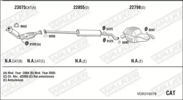 WALKER VOK016078