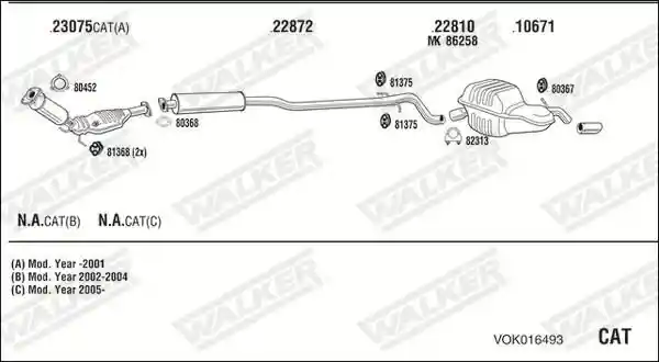 WALKER VOK016493