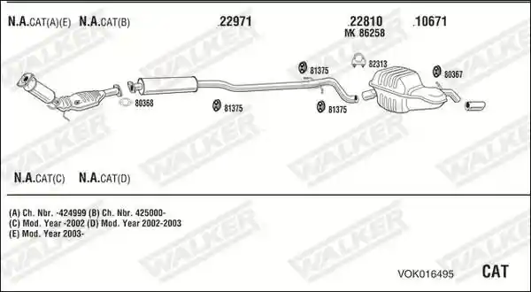 WALKER VOK016495