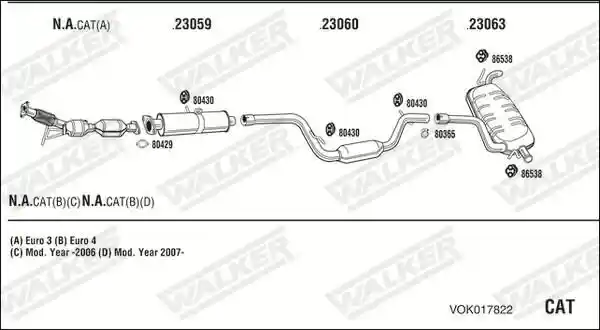 WALKER VOK017822